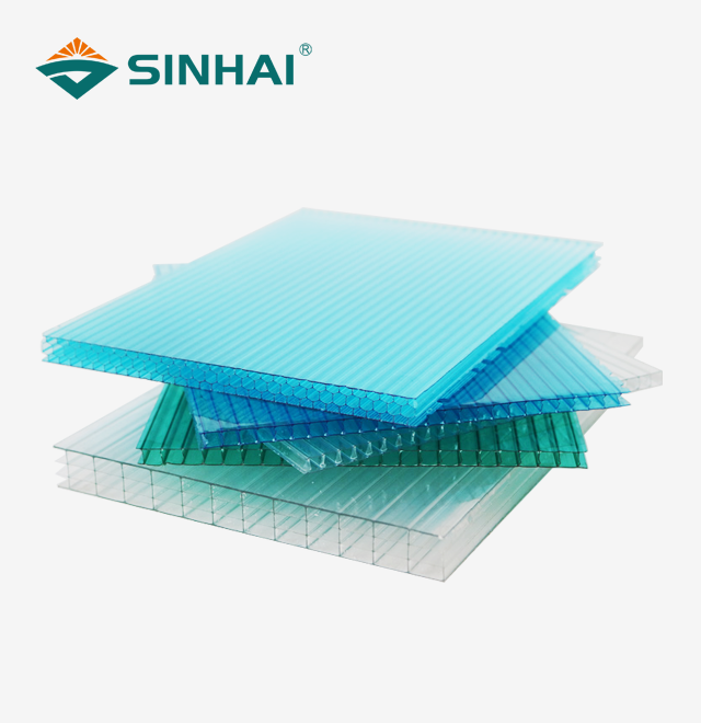 2-layer polycarbonate sheet
