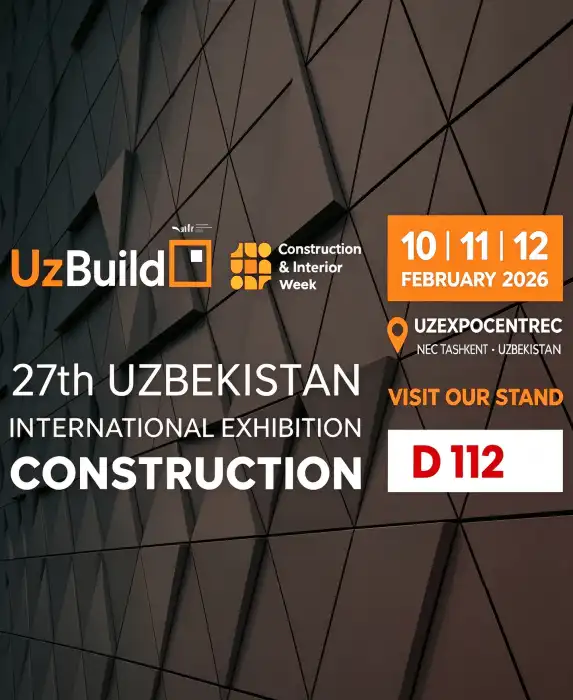 We Cordially Invite You to Attend the 2026 Tashkent Building Materials Exhibition in Uzbekistan