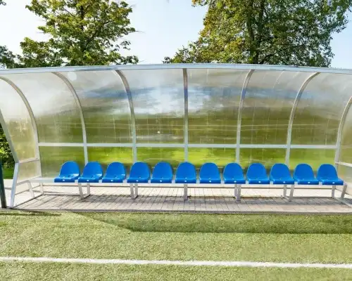 6-10mm Hollow Polycarbonate Sheet for Park Shading Panels