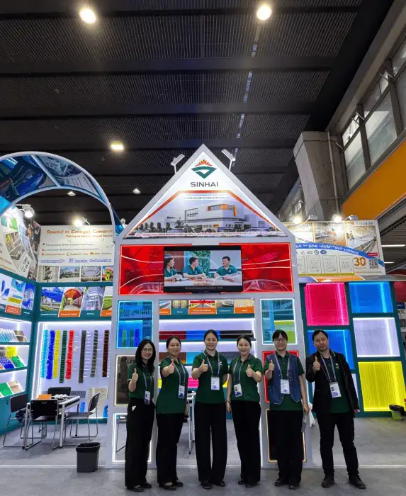 Baoding Sinhai Polycarbonate Panel Achieves Great Success in the First Phase of Canton Fair