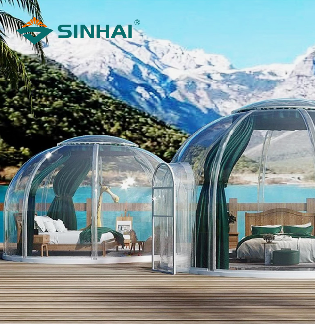 polycarbonate dome house