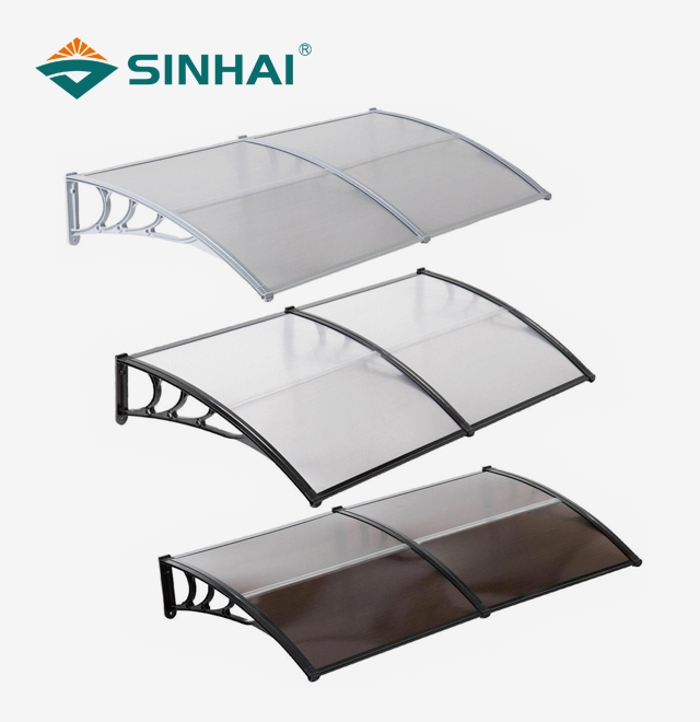 polycarbonate sheet awning